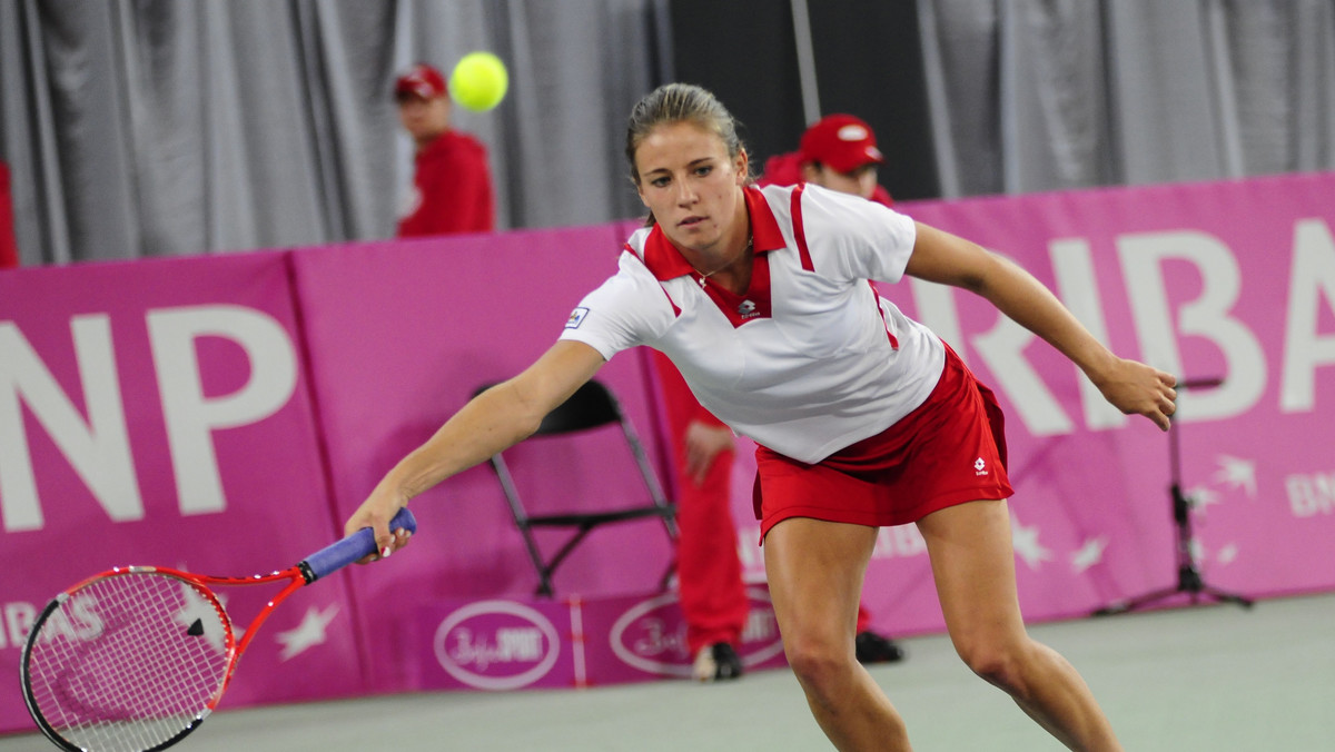 Debel Alicja Rosolska/ Channele Scheepers (RPA) zakończył przygodę z wielkoszlemowym turniejem tenisowym US Open. W I rundzie ich pogromczyniami okazały się Niemki Julia Goerges i Anna-Lena Groenefeld 3:6, 6:7(3).