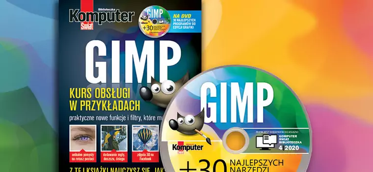 GIMP: kurs obsługi w przykładach - nowa książka Komputer Świata