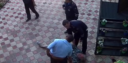 Pijany duchowny wyciągnięty z domu za nogi przez policję