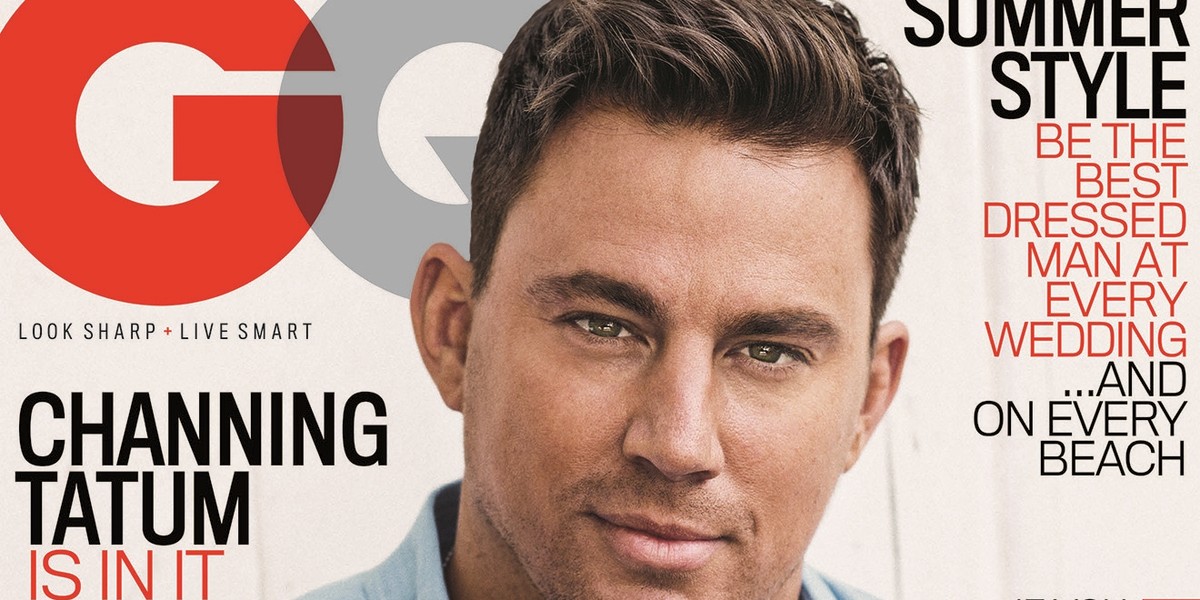 Channing Tatuum w GQ Magazine