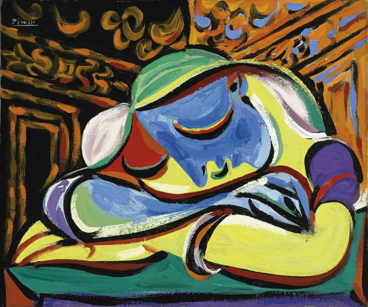 Pablo Picasso, "Jeune fille endormie". Źródło: Christie's via Bloomberg
