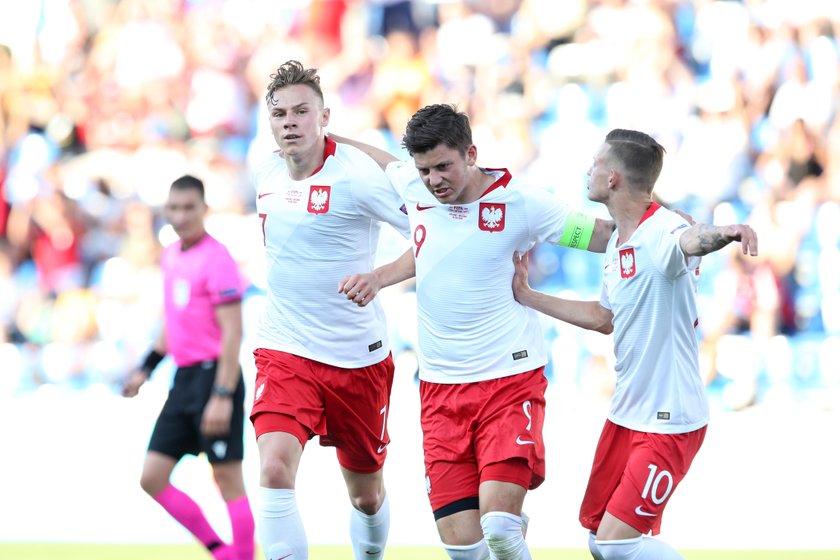 Pilka nozna. Euro U21. Polska - Belgia. 16.06.2019