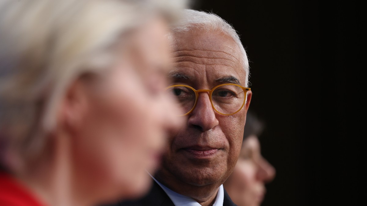 Ursula fon der Lajen i Antonio Košta nakon samita u Briselu