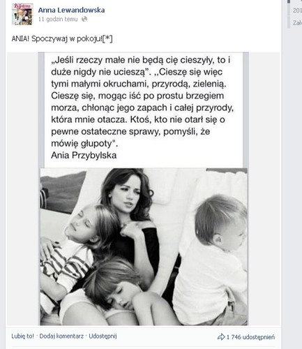 gwiazdy żegnają Annę Przybylską