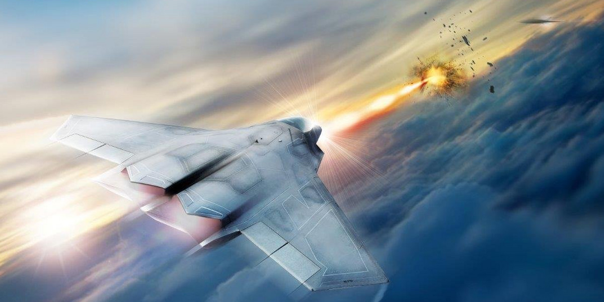 Lasery na pokładzie myśliwców pomagałyby w obronie przed pociskami ziemia-powietrze i powietrze-powietrze