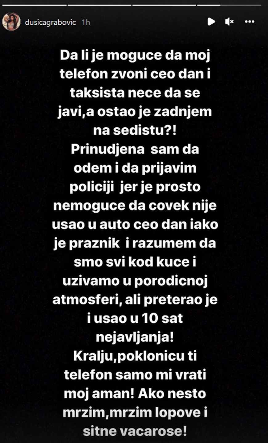 Dušica Grabović (Foto: Instagram/dusicagrabovic)