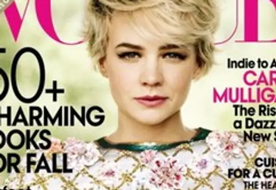 Carey Mulligan jak Michelle Williams - okładka Vogue