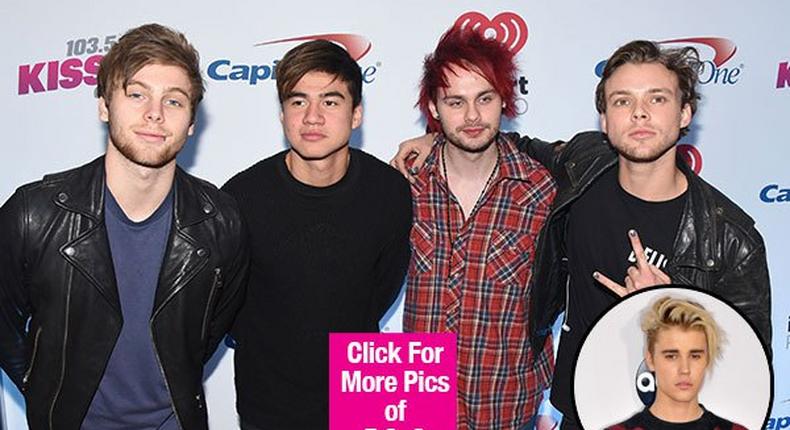 5 Seconds of Summer's guitarist claims Justin Bieber hate them