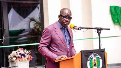 Edo State governor, Godwin Obaseki [Twitter/@GovernorObaseki]