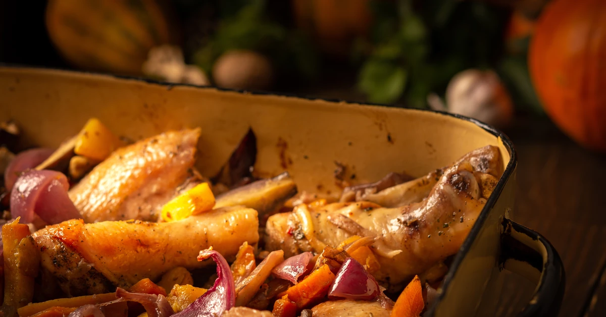 Pyszny obiad na czwartek. Podajemy przepis, Ty gotujesz. Kąski z kurczaka z dynią