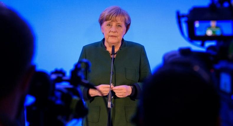 Hundreds of thousands of migrants entered Germany in 2015 under German Chancellor Angela Merkel's open-door policy