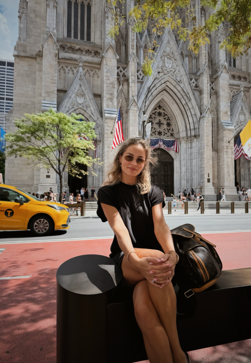 Ivana Gáborík v New Yorku.