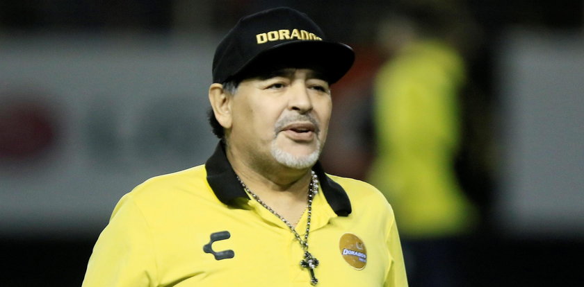 Maradona trafił do szpitala. Miał krwotok wewnętrzny