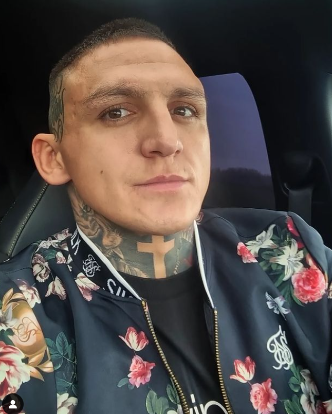 MMA bojovník Gábor Boráros. 