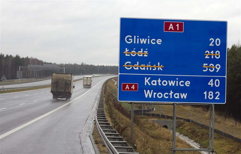 Tylko oni walczą o autostradę