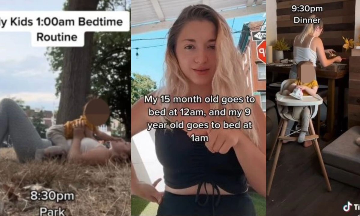 Pochwaliła się, o której godzinie kładzie dzieci spać. Zalała ją lawina krytyki. "To nienormalne"