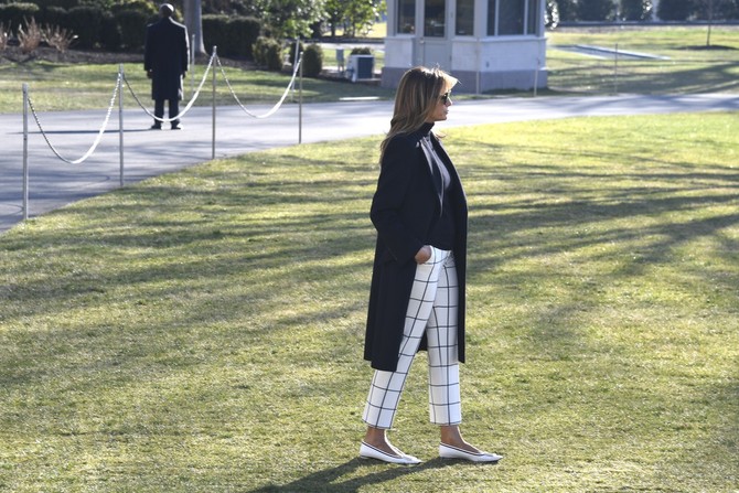 Melanija Tramp često nosi balentanke 