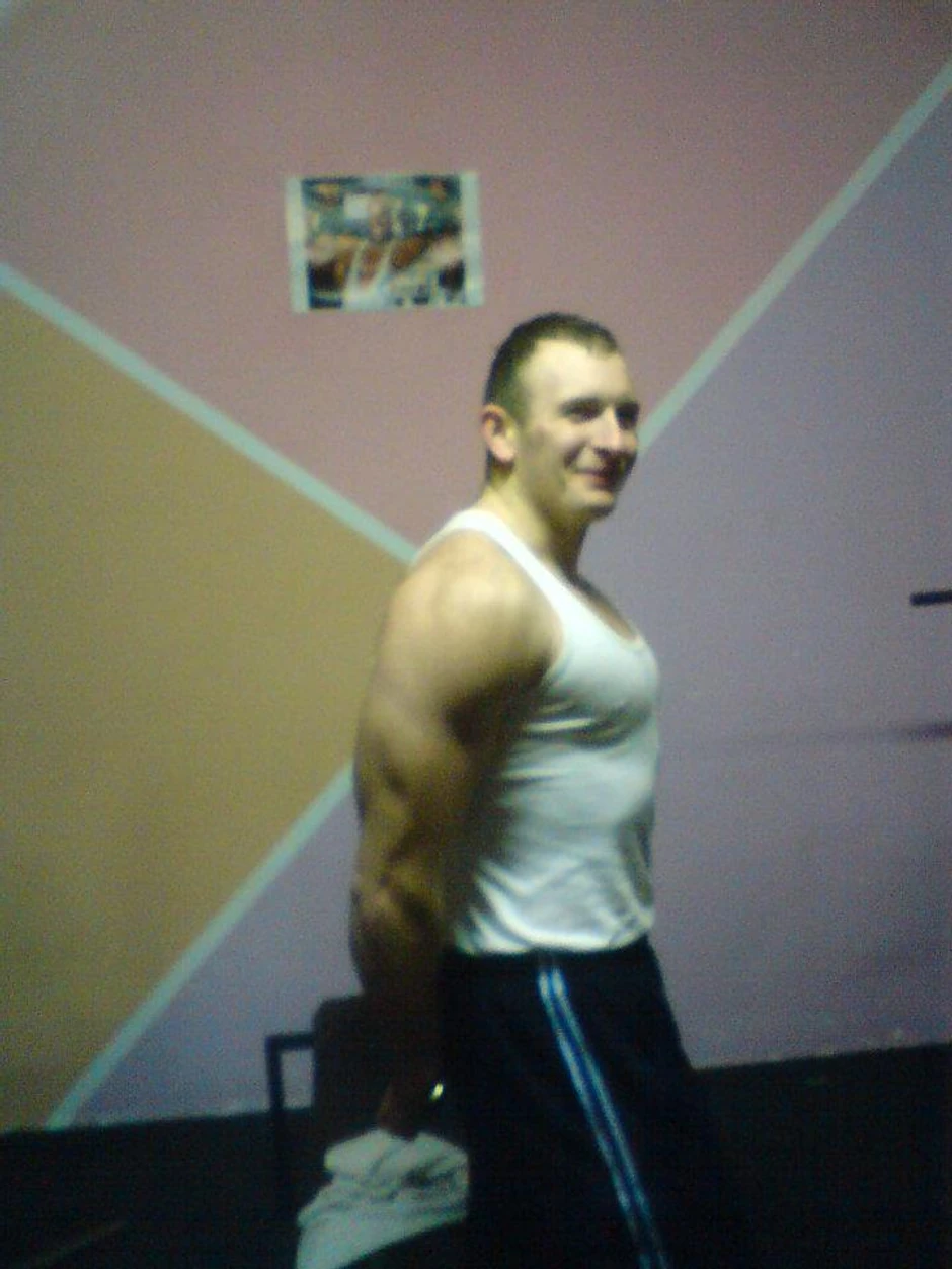 Vojislav u danima dok je išao redovno u teretanu