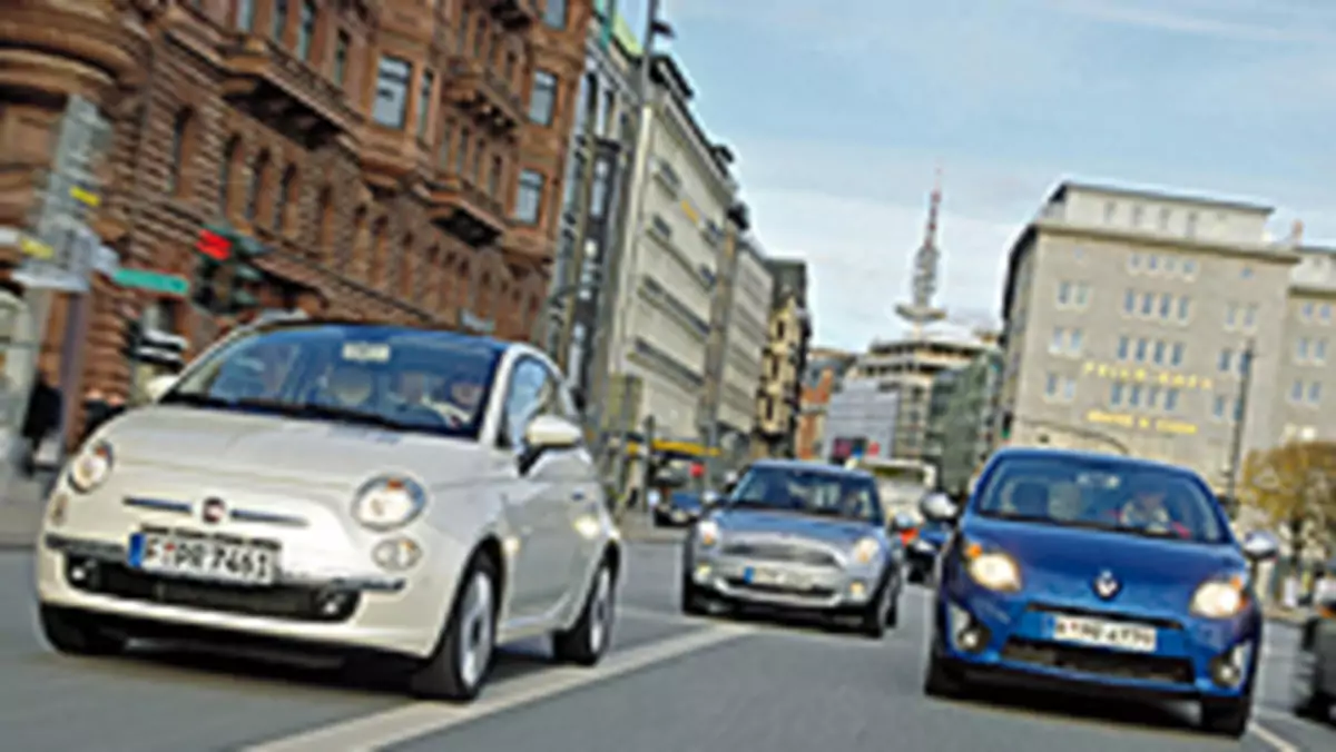 Fiat 500 kontra Mini i Twingo - Co naprawdę potrafią kultowe maluszki?