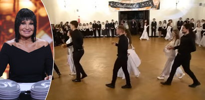 Iwona Pavlović rozpływa się nad walcem maturzystów z Olsztyna, którzy tańczyli na studniówce do Lady Gagi: Ode mnie dostaliby "10" w "Tańcu z gwiazdami"