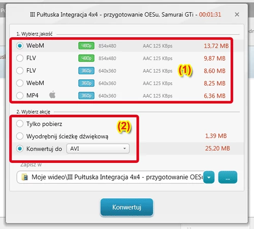 Freemake Video Downloader Poradnik Zapisywanie Filmów Filmy Z Youtube Zapisywanie Na Dysku 8225