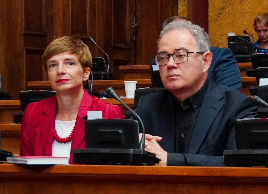 Dragana Rakić i Zoran Lutovac