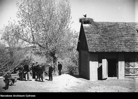 Wigry i okolice, rok 1935 - zdjęcie pochodzi z archiwów Narodowego Archiwum Cyfrowego