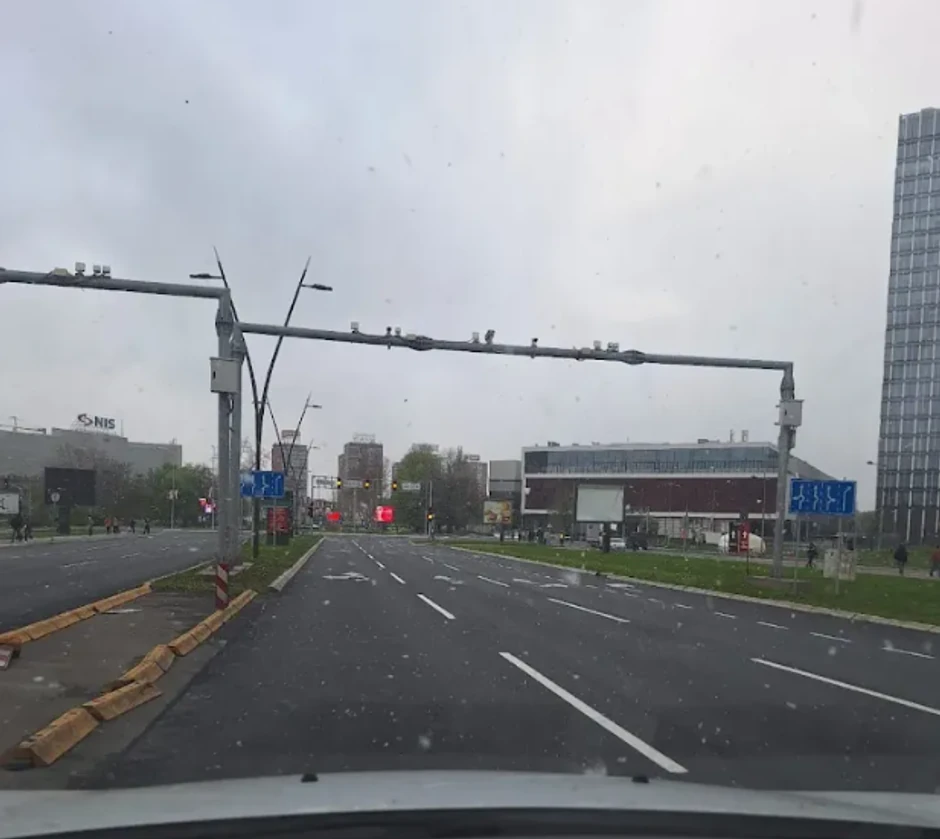 Sneg u Beogradu 6. aprila