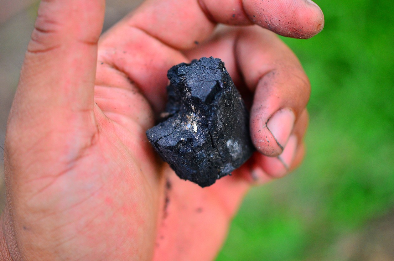 Biouhlie je pórovitý materiál, ktorý možno vyrábať z rôznych organických surovín. Vedci v experimente použili biouhlie získané pyrolýzou ľudského fekálneho kalu a nahradili ním časť cementu v betóne. (Ilustračný obrázok)