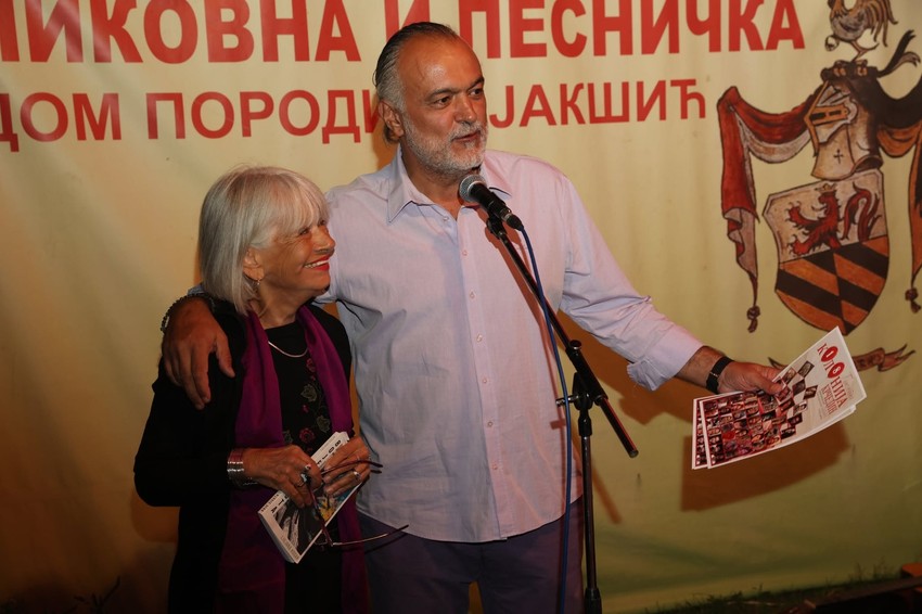 Selektor slikarskog saziva i urednik programa - književnik Miodrag Mića Jakšić