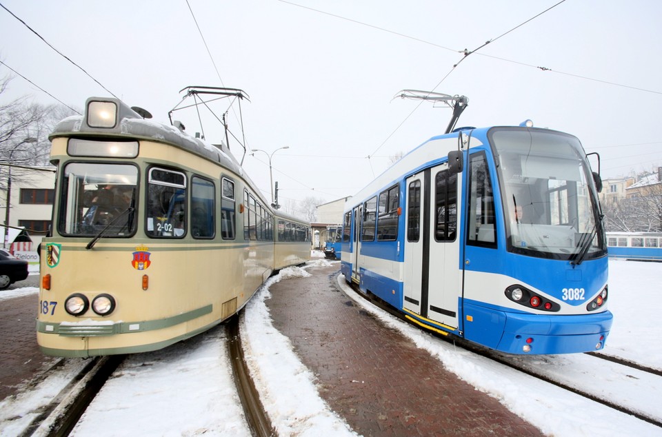 KRAKÓW POŻEGNANIE TRAMWAJU GT-6