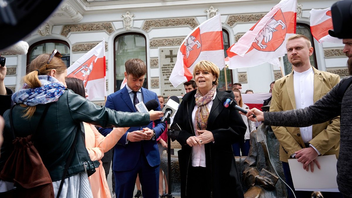 Łódź: Prezydent Hanna Zdanowska zaprasza Białorusinów. "Tu będziecie bezpieczni"