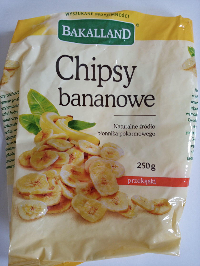 Chipsy bananowe Bakalland