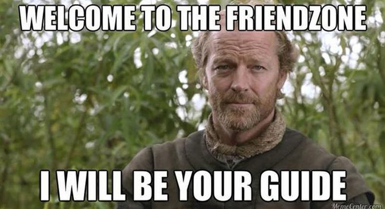 Ser Jorah Mormont of Game of Thrones, an iconic friend zone figure 