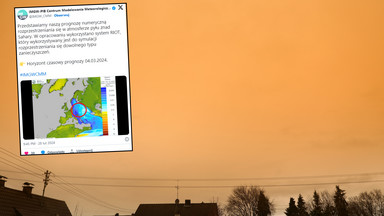 Zbliża się główne uderzenie pyłu w Polsce. Niebo zmieni kolor i spadnie brudny deszcz