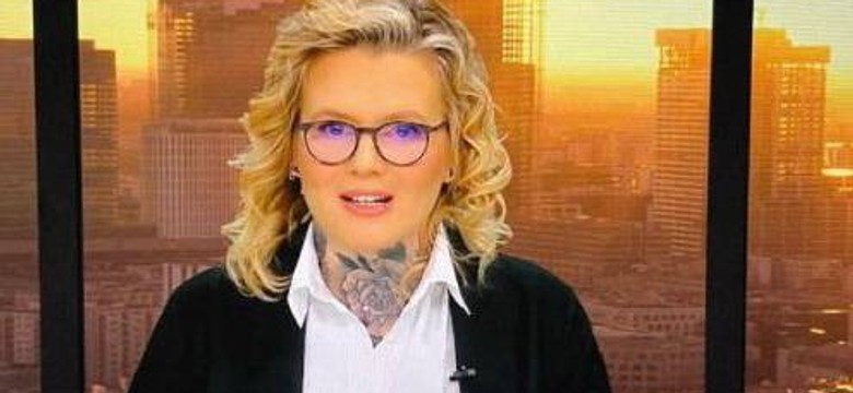 Nowa prowadząca TVP Info. Uwagę zwraca jej tatuaż na szyi [FOTO]