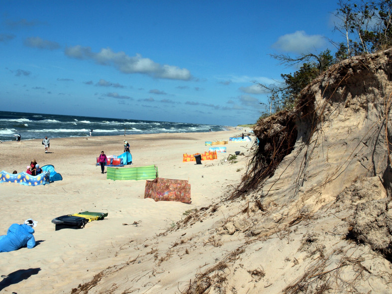 Plaża w Rowach