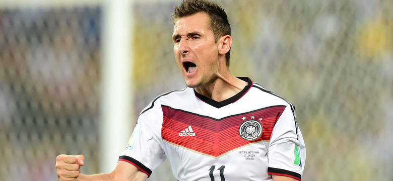 MŚ 2014: Miroslav Klose najlepszym strzelcem w historii mundiali