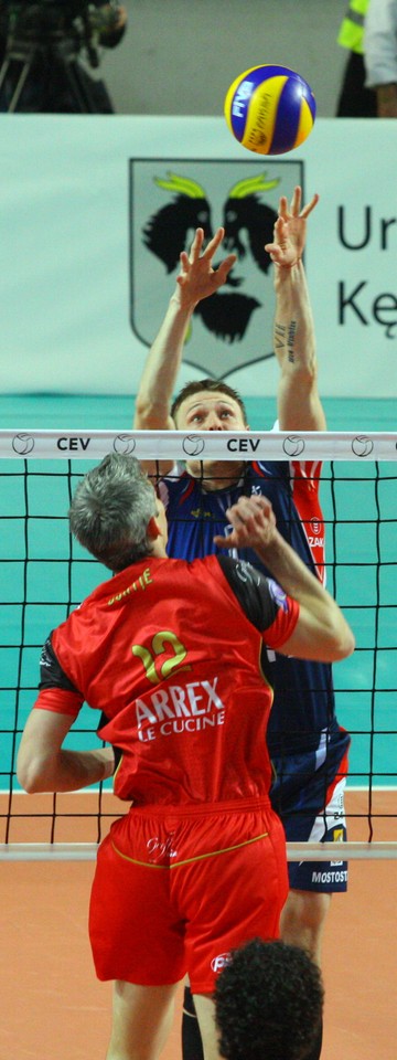 PUCHAR CEV SIATKARZY ZAKSA KĘDZIERZYN-KOŹLE SISLEY TREVISO