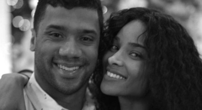 Ciara and Russell Wilson