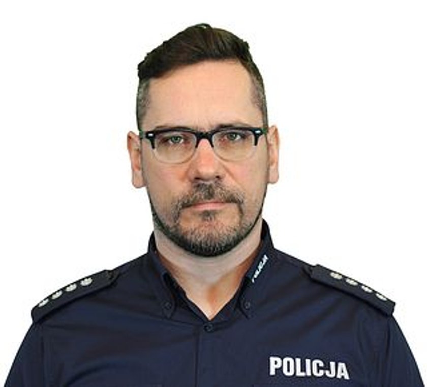 Tomasz Gogolin ze śląskiej policji