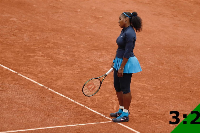 Serena Williams przegrała z Garbine Muguruzą w finale French Open!