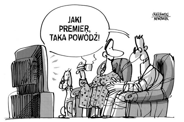 Jaki premier, taka powodz