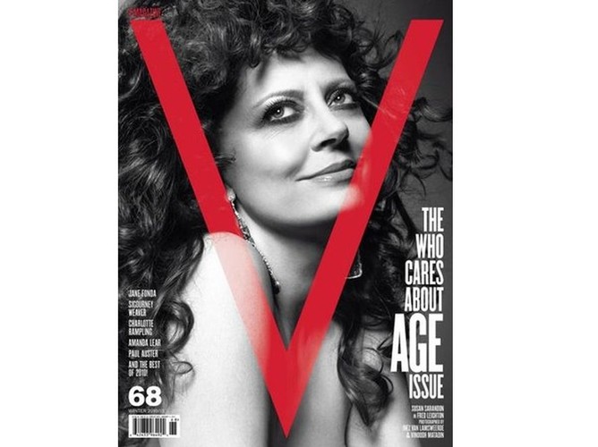 Susan Sarandon (64 l.) na okładce 'V Magazine'. Wciąż seksowna