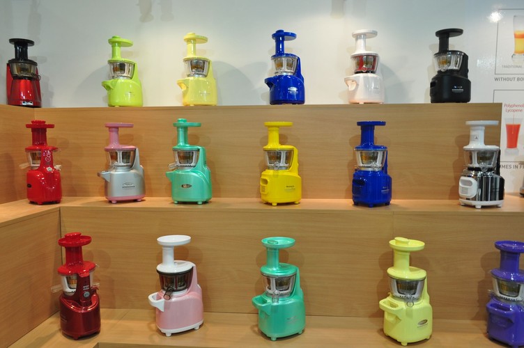 Wolnoobrotowe sokowirówki