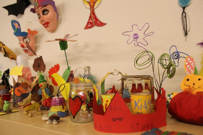 Farbenfrohe Fundstücke. 