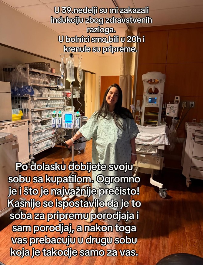 Anđelija Milićević: Porođaj u Americi