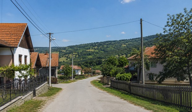 Selo - ilustracija