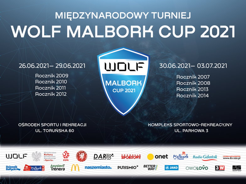 Terminarz WOLF Malbork Cup 2021