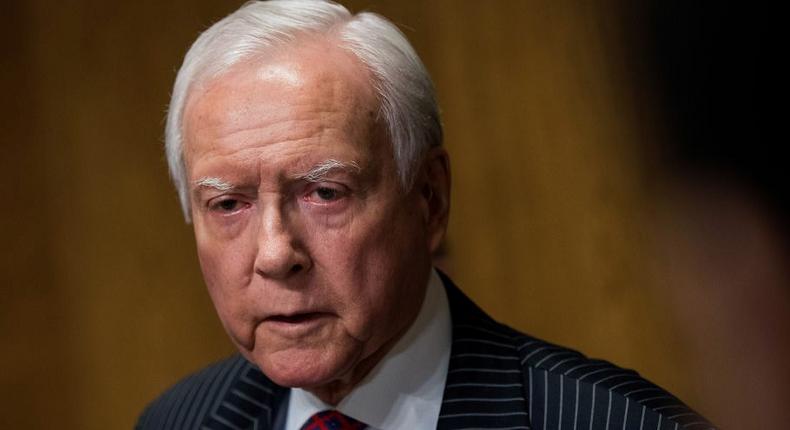 Sen. Orrin Hatch.